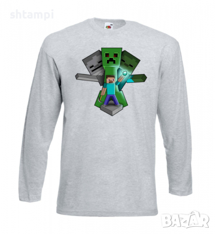 Мъжка тениска Steve Football , майнкрафт,Minecraft,Игра,Забавление,подарък,Изненада,Рожден Ден., снимка 8 - Тениски - 36497205