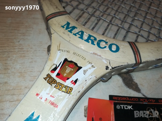 MARCO-ТЕНИС РАКЕТА ОТ ФРАНЦИЯ 0510251741, снимка 8 - Тенис - 51953344