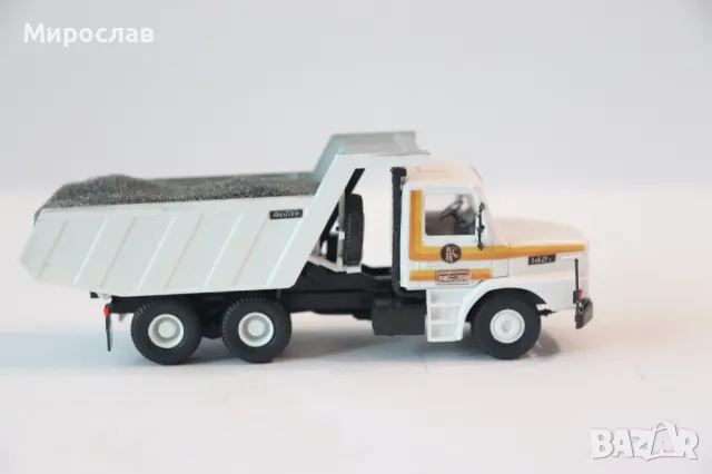 KIBRI H0 1/87 SCANIA САМОСВАЛ КАМИОН ТИР МОДЕЛ, снимка 4 - Колекции - 50142835