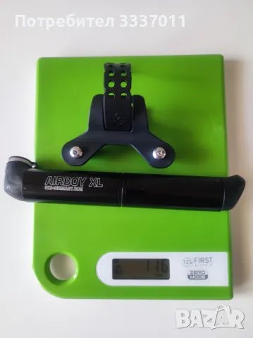 Мини помпа SKS Airboy XL, вложка Т47, снимка 2 - Аксесоари за велосипеди - 47958351