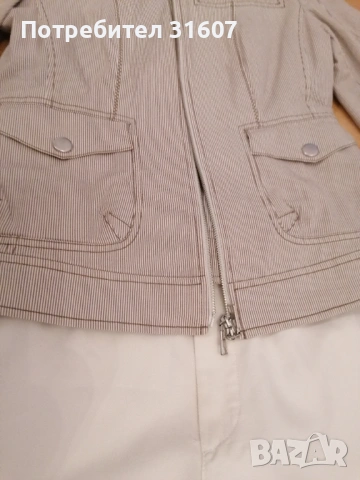 Бял дамски панталон Massimo Dutti, снимка 7 - Панталони - 53965219