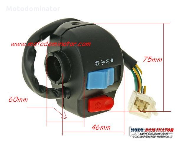 Конзола за скутер GY6 - дясна / Модел -2 /, снимка 3 - Части - 30848745