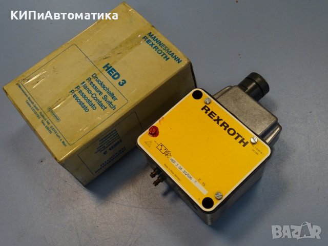 пресостат за налягяне Rexroth HED 3 OA 33/200 Bourdon tube pressure switch