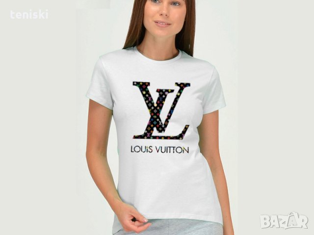 Тениска Louis Vuitton Принт Различни модели и размери, снимка 4 - Тениски - 28506194