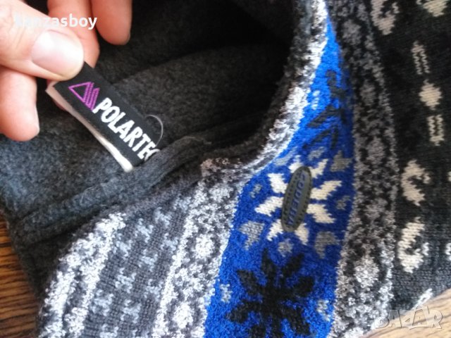 codeba vintage MADE IN GERMANY - ретро зимна шапка 50% мериновул, снимка 8 - Шапки - 44148855