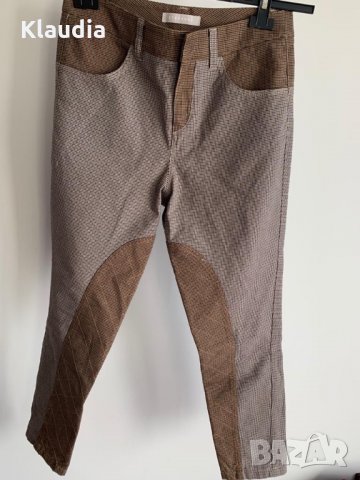 Италиански бутиков дамски панталон; размер S, снимка 7 - Панталони - 30890216