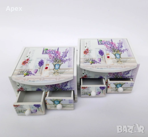 Кутия за Бижута.Подаръчна Дървена Kутия за Bижута. Винтидж Органайзер за Bижута. Кутии за Бужъта., снимка 5 - Други - 54012261