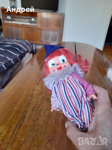 Стара кукла,клоун #19, снимка 5 - Други ценни предмети - 51206927