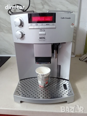 Кафе машина AEG Electrolux Caffe Grande , снимка 8 - Кафемашини - 51234002