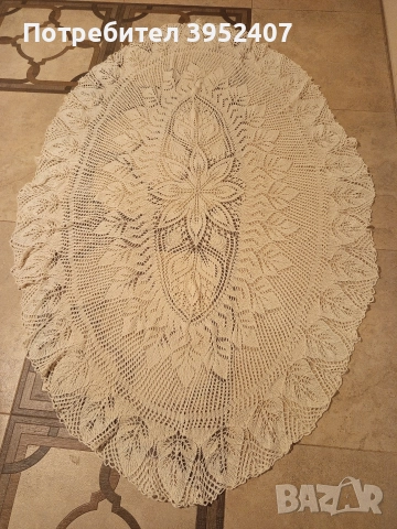 Плетени покривки за маса, снимка 2 - Покривки за маси - 52978863