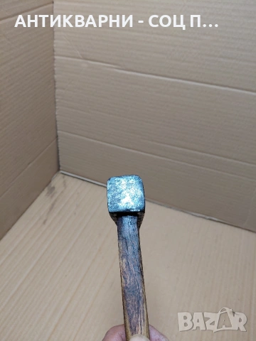 Стара Ръчно Кована Брадва Викинг 0.630кг. НОМЕР 747., снимка 10 - Антикварни и старинни предмети - 54175990