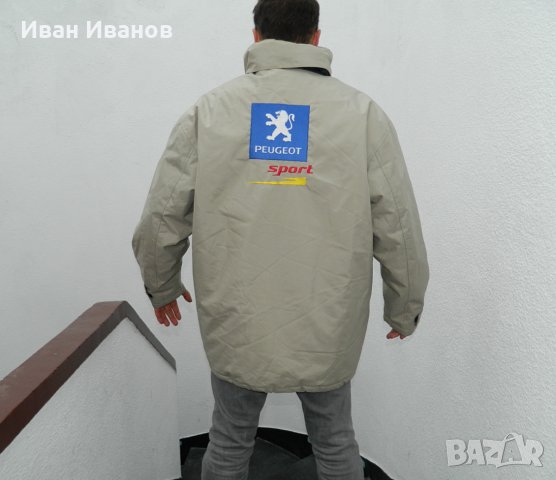 топло яке за фенове на  и  Peugeot  и Pirelli  размер ХХл, снимка 4 - Якета - 35406052