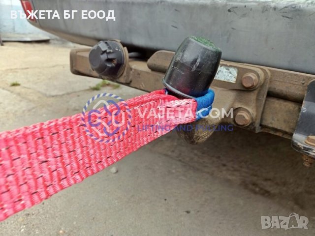 Въже за теглене 5т с шегели / кука или ухо дължини до 20м, снимка 5 - Аксесоари и консумативи - 36917294