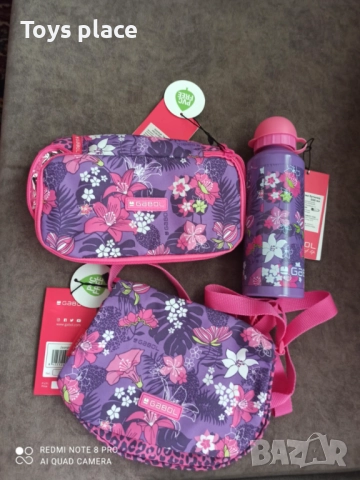 Габол голяма раница за училище на колелца Gabol, снимка 14 - Ученически пособия, канцеларски материали - 51686906