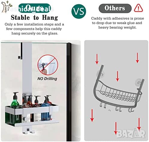 Нов Органайзер Рафт за съхранение Организатор кухня дом баня закачалка, снимка 7 - Други стоки за дома - 40256747