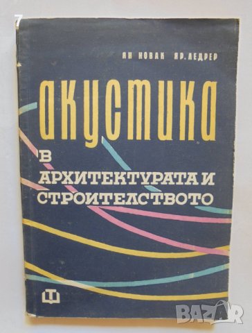 Книга Акустика в архитектурата и строителството - Ян Новак 1963 г.