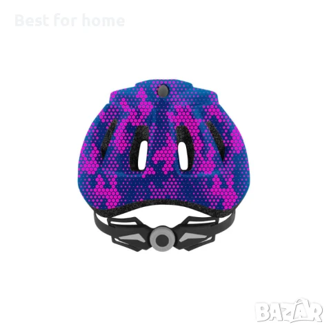 Детска велосипедна каска One Racer, размер SM (52-56), лилава, снимка 2 - Аксесоари за велосипеди - 50572510