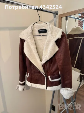 DENNY ROSE® палто от еко материи ., снимка 5 - Палта, манта - 56372614