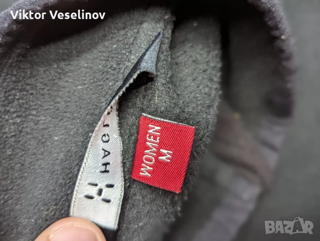 Haglofs Дамски Полар Размер M Черно с Цип Яке Fleece Jacket Планина Спорт, снимка 3 - Якета - 52337360