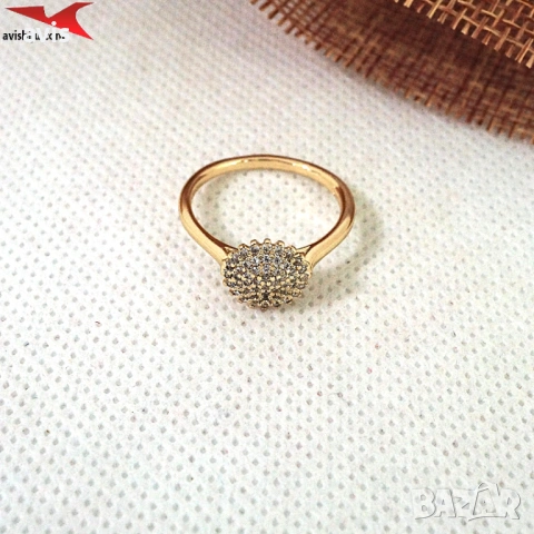 Пръстен с 14К златно покритие 224855