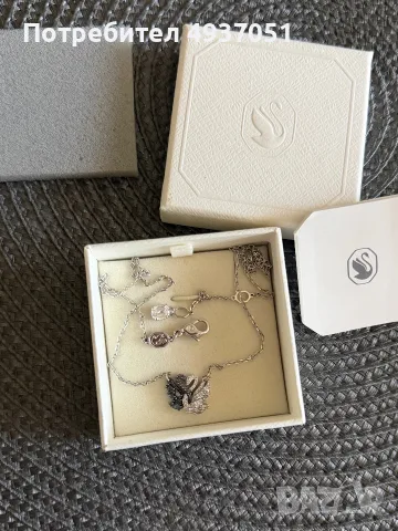 Колие Swarovski, снимка 2 - Колиета, медальони, синджири - 55909705