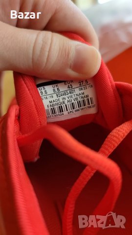 Nike Vapormax Plus Нови Мъжки Обувки Маратонки Размер 43 Номер 27.5 см стелка червени , снимка 9 - Маратонки - 39466347