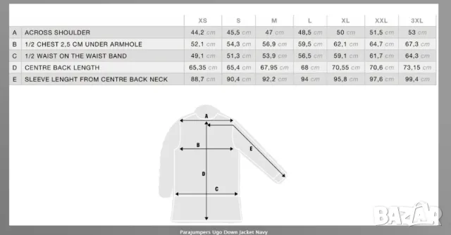  Parajumpers Ugo Down  размер М- Л Ватирано олекотено  пухено яке , снимка 3 - Якета - 49380061