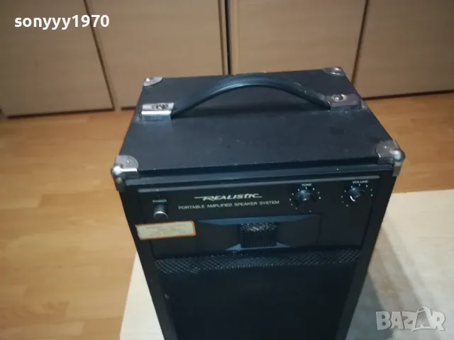 REALISTIC MPS-20 PORTABLE AMPLIFIED SPEAKER SYSTEM 0501251936, снимка 5 - Тонколони - 48561077