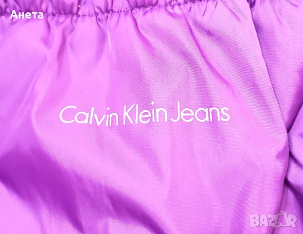 Детско зимно яке Calvin Klein за момиченце - 8-10 год., снимка 2 - Детски якета и елеци - 48354685