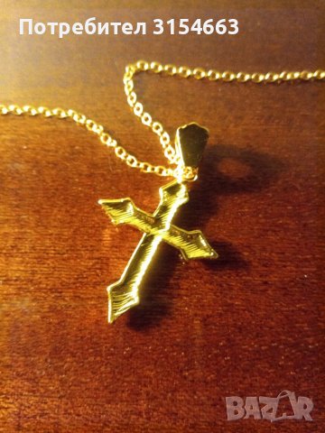 Колие с кръст, снимка 5 - Колиета, медальони, синджири - 39352172
