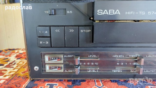 SABA HiFi TG 574 H STEREO, снимка 2 - Ресийвъри, усилватели, смесителни пултове - 38431172