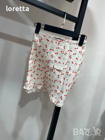 Сатенена пола Zara , снимка 3 - Поли - 54161679