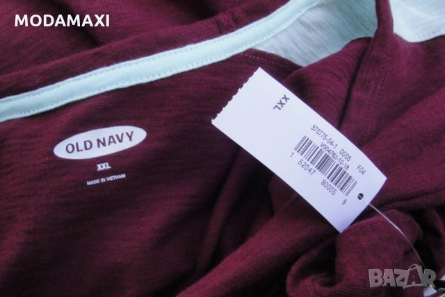 4XL Нова  блуза Old Navy бордо , снимка 7 - Блузи с дълъг ръкав и пуловери - 31102285