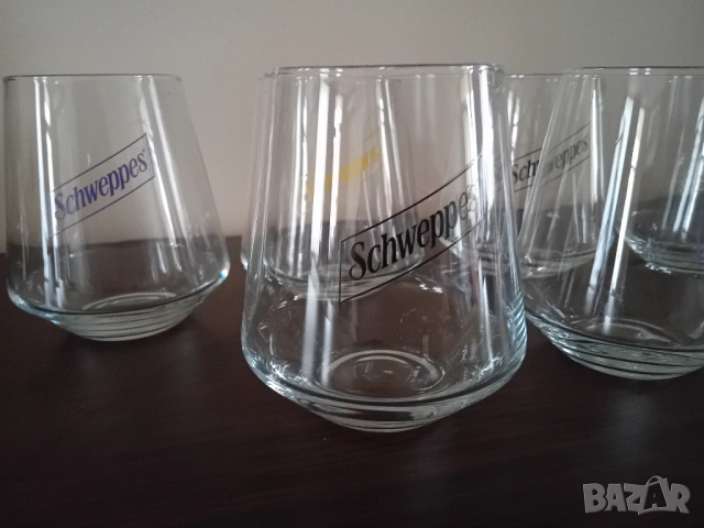 6 бр. чаши Schweppes, снимка 4 - Колекции - 52841928