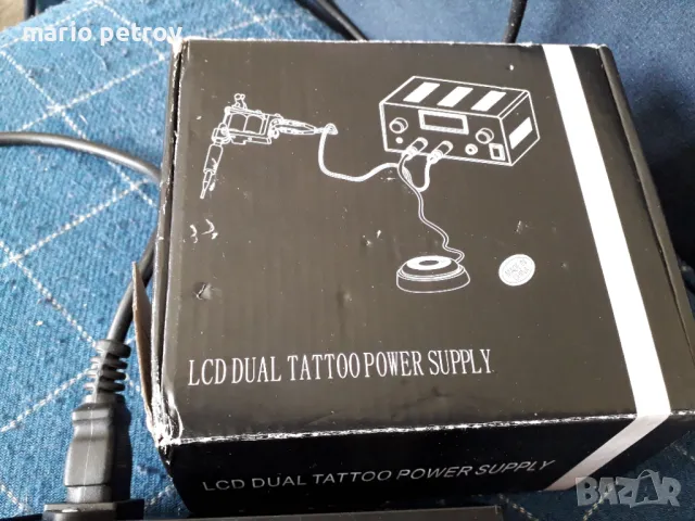Захранване за игла за татуировки модел LCD Dual tattoo power supply 1,5-18V/1,5A, снимка 6 - Други - 50054208