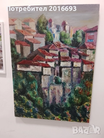 Картина с маслени бои върху платно, снимка 2 - Картини - 52692879