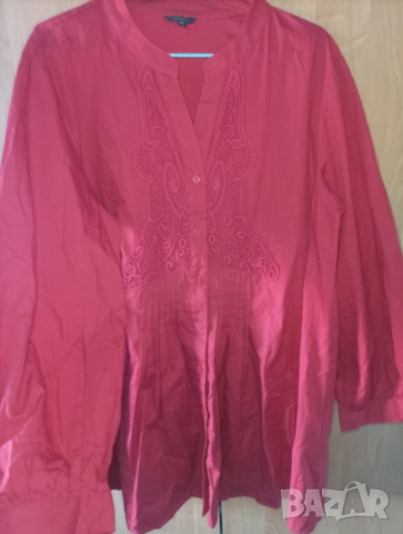 Памучна риза , снимка 3 - Ризи - 54151942