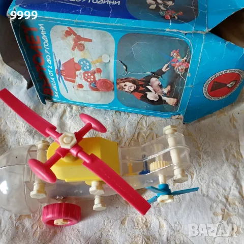 Детски ВЪРТОЛЕТ от 80-те години , снимка 3 - Нумизматика и бонистика - 50308906