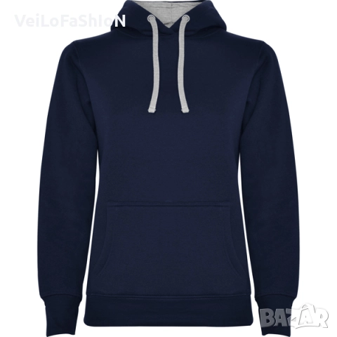 Нов дамски суичър с джоб тип кенгуру, снимка 5 - Суичъри - 44042060