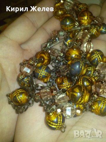 РЕТРО КОЛИЕ за НОСИЯ КОЛЕКЦИЯ СТАРИНЕН СТИЛ БРОЗ МЪНИСТА 4162, снимка 5 - Колиета, медальони, синджири - 29630194