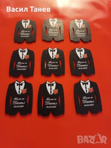 подаръци за гости магнити , снимка 4 - Подаръци за сватба - 53913974