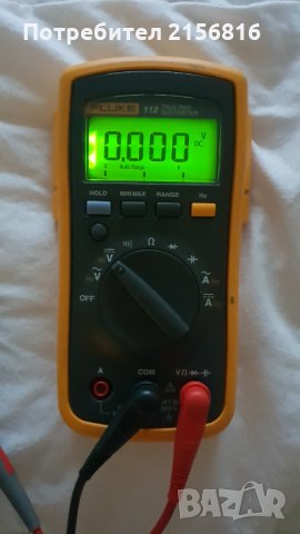 Fluke 112 True RMS Multimeter отличен, снимка 3 - Друга електроника - 34070062