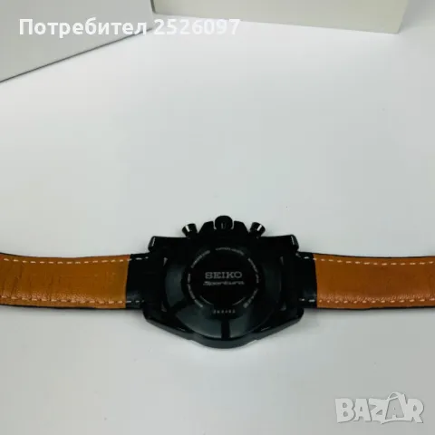 Часовник Seiko Sportura Chronograph Sapphire Crystal, снимка 7 - Мъжки - 47939599