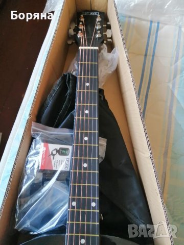 Класическа китара с метални струни 3rb ave acoustic 1. Струни - метални. Китарите с метални струни с, снимка 4 - Китари - 37809064