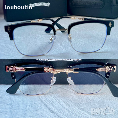 CHROME HEARTS прозрачни слънчеви,диоптрични рамки очила за компютър, снимка 1