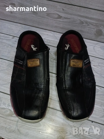 Memphis кожени чехли N 46, снимка 2 - Мъжки чехли - 54314209