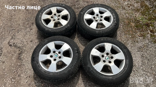 4бр. Летни Гуми с джанти Шкода Октавия 2, снимка 6 - Гуми и джанти - 54179173