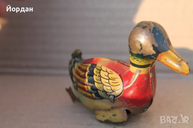 Стара детска ламаринена играчка, снимка 5 - Колекции - 49260939