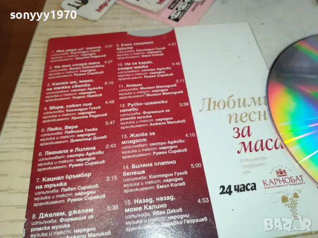 ЛЮБИМИ ПЕСНИ ЗА МАСА ЦД 0602251136, снимка 13 - CD дискове - 48990153