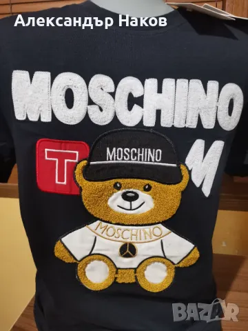 Тениски с къс ръкав Moschino, два цвята , снимка 5 - Тениски - 48773169